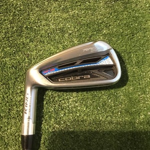 Cobra Left Handed King One Length Rad Speed 5 Iron Stiff Steel AMT Tour Steel 37