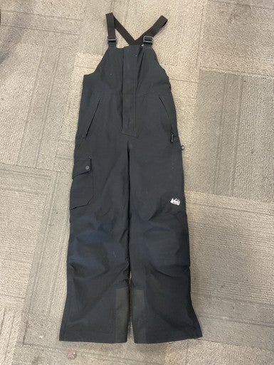 Used REI Snow Bibs Y Black MD 11614-S000226641