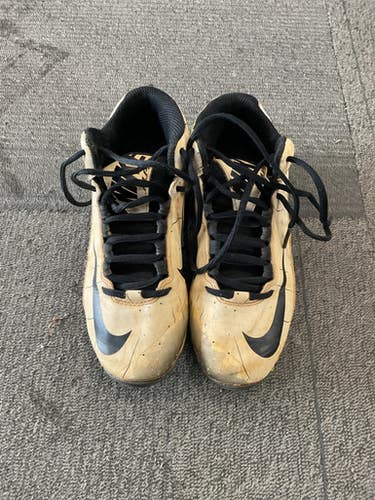 Used Nike ALPHA BB/SB Cleats White Junior 03.5 11614-S000226620