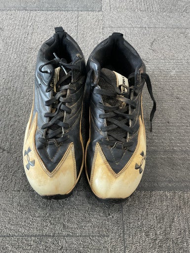 Used Under Armour HAMMER BB/SB Cleats Black Senior 11.5 11614-S000226617