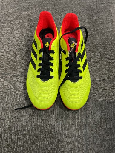 Used Adidas PREDATOR 18.4 Soccer Cleats Yellow Junior 02.5 11614-S000226609