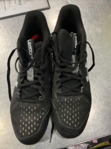 Used Under Armour LEADOFF BB/SB Cleats Black Senior 8.5 11614-S000226596