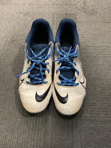 Used Nike SOFTBALL BB/SB Cleats Navy And White Junior 06 11614-S000226567