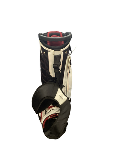 Used GOLFMATE Mens Stand Bag White/Black/Red 11613-S000173113