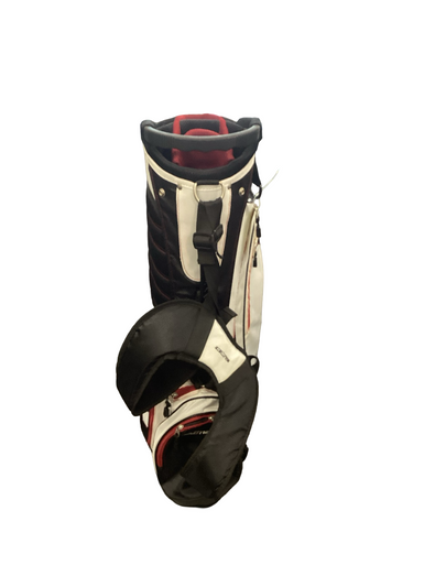 Used GOLFMATE Mens Stand Bag White/Black/Red 11613-S000173113