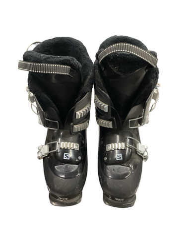 Used Salomon TEAM Boys DH Ski Boot Black 235 MP - J05.5 - W06.5 11613-S000173117