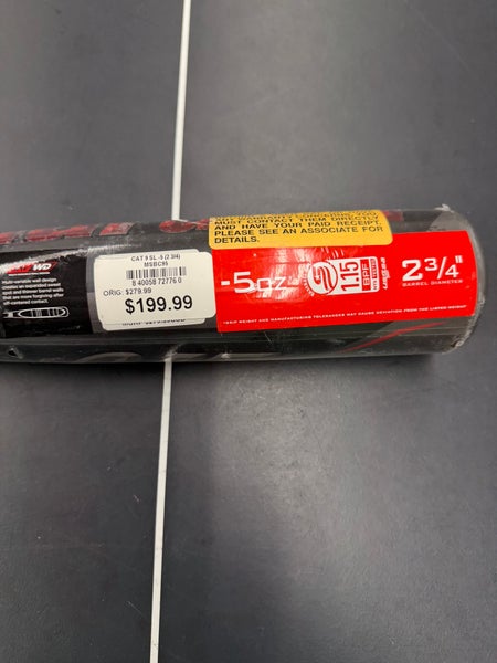 2021 Marucci CAT9 Alloy USSSA Certified Bat (-5) 25 oz 30" (New)