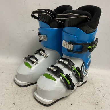 Used Alpina AJ3+ Boys DH Ski Boot White And Royal Blue 225 MP - J04.5 - W5.5 11855-S000195825