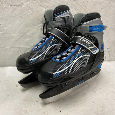 Used DBX ADJ 1-5 Boys Softboot Skate Black And Navy Blue Adjustable 11855-S000195818