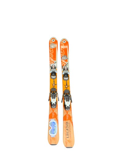 Used Dynastar LEGEND TEAM Boys DH Ski/Binding Orange 110 cm 11823-S000036273