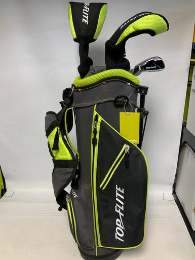 Used Top Flite JUNIOR Jr Package Set LH Black And Neon Green 6 Piece 11823-S000036266