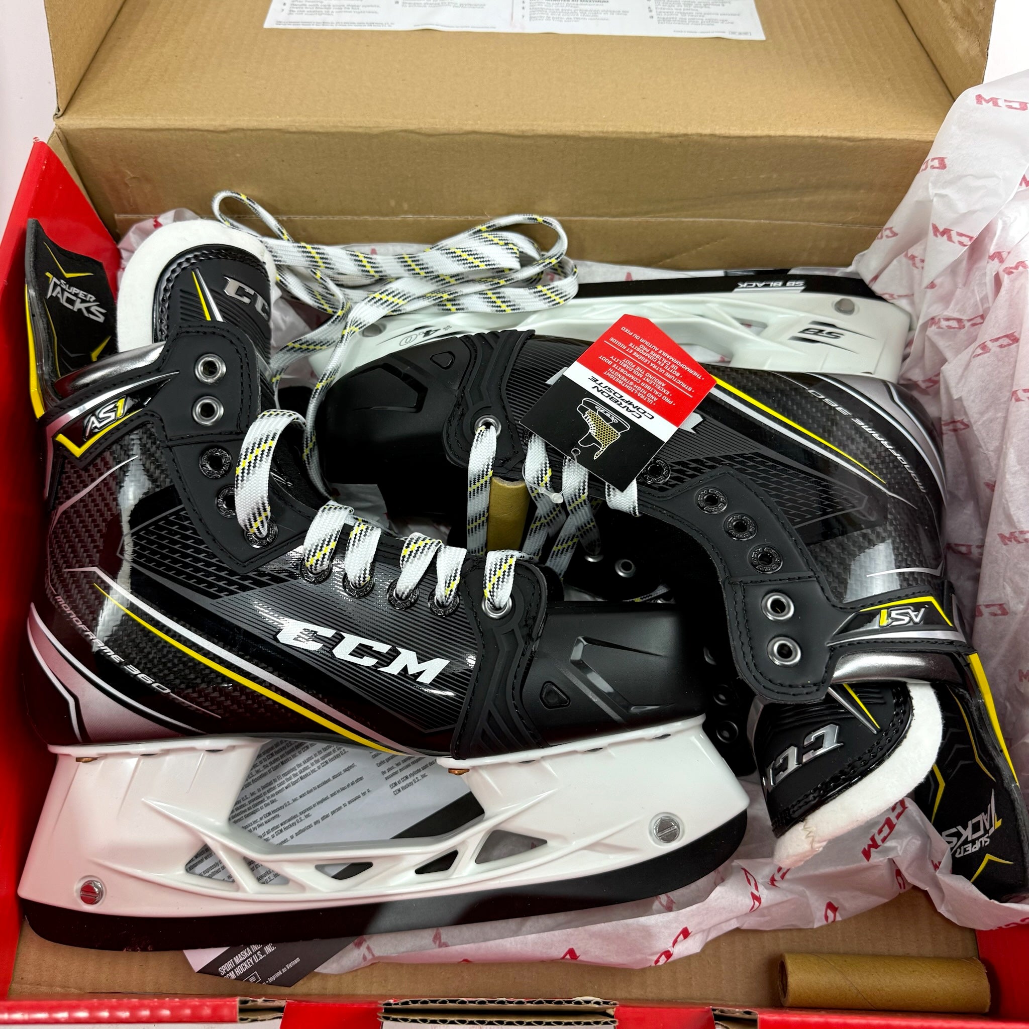 CCM SUPER TACKS AS3 PRO SENIOR GOALIE SKATES
