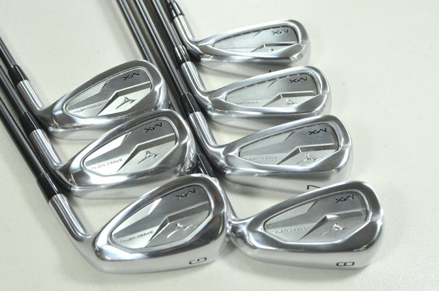 Mizuno MX Speed Metal 5-PW,GW Iron Set Regular Flex RH KBS MAX Graphite # 206573