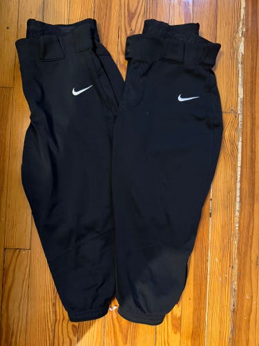 Black Women's Medium Adult Nike Game Pants (New)