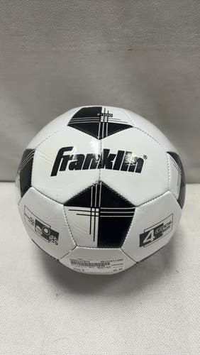 Used Franklin ALL WEATHER All Size Soccer Ball White 4 11490-S000267572
