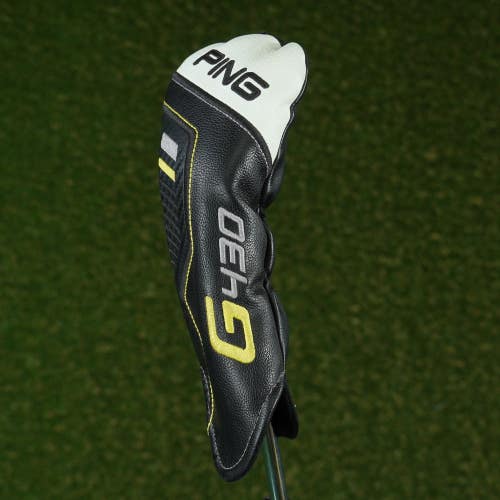 PING G430 HYBRID HEADCOVER BLACK / WHITE / GREEN WITH CHANGEABLE #'S ~ LOOK!!
