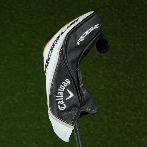 CALLAWAY ROGUE ST HYBRID HEADCOVER BLACK / WHITE / YELLOW ~ LOOK!!