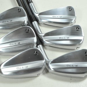 TaylorMade P770 2025 6-PW,AW Iron Set Senior Flex RH KBS MAX 45 Graphite #207302