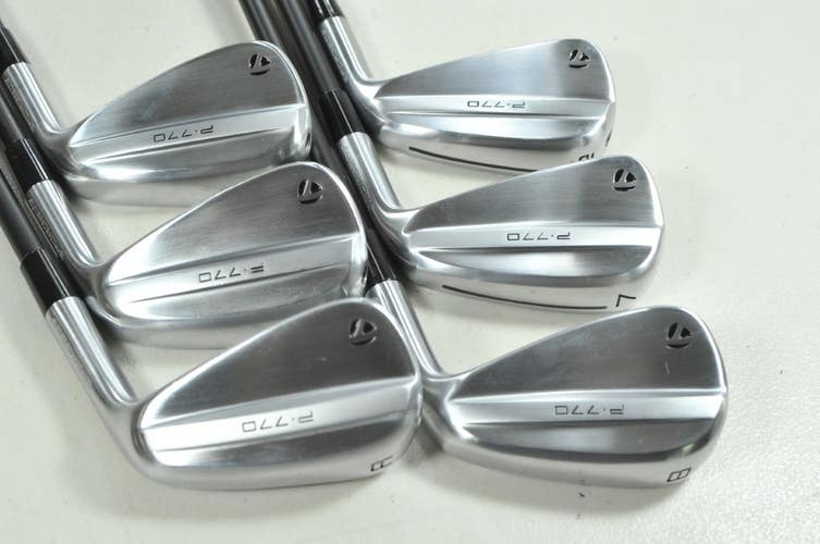 TaylorMade P770 2025 6-PW,AW Iron Set Senior Flex RH KBS MAX 45 Graphite #207302