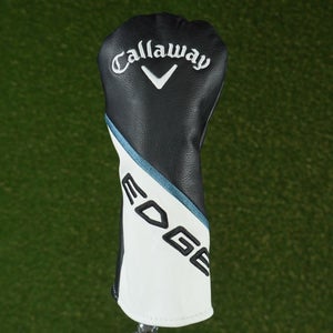 CALLAWAY EDGE HYBRID HEADCOVER BLACK / WHITE / BLUE WITH CHANGEABLE #'S ~ LOOK!!