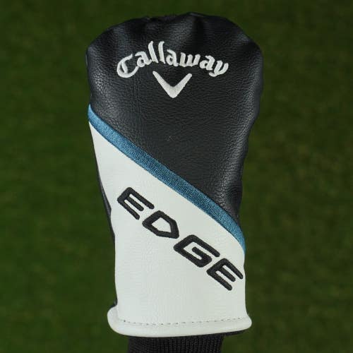 CALLAWAY EDGE HYBRID HEADCOVER BLACK / WHITE WITH CHANGEABLE #'S ~ LOOK!!