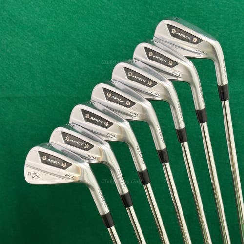 Callaway Apex Pro Forged '24 4-PW Iron Set Dynamic Gold TI X100 Steel ExStiff