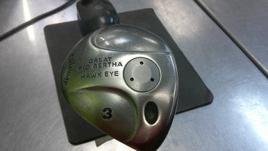 Used Callaway GREAT BIG BERTHA HAWK EYE Mens Fairway Wood RH 3 Wood 11339-S000197141