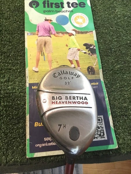 Callaway Big Bertha Heavenwood 32* 7 Hybrid Regular RCH 75w Graphite Shaft (38)