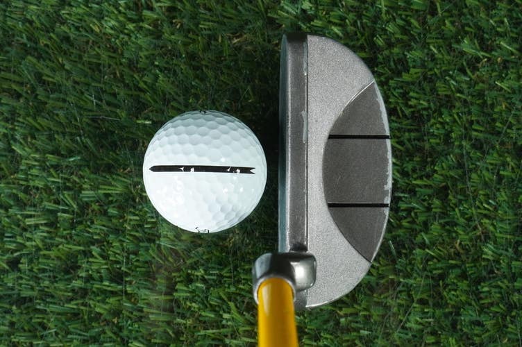 GOLDEN BEAR GOLDEN CUB MID MALLET PUTTER 25.5" JUNIOR RH FOR KIDS 45" - 48" TALL