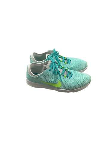 Used Nike TRAINING ZOOM FIT RUNNING WOMENS SHOES Running/X-Train Shoes W Sky Blue 11347-S000260590