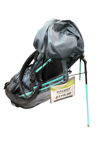 Used Titleist 5 WAY STAND BAG Mens Stand Bag Teal 11347-S000260583