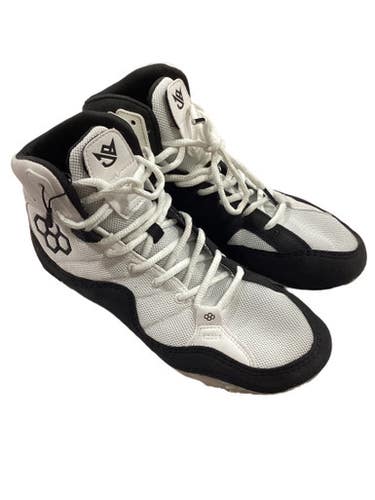 Used Rudis Wrestling Shoes White Youth 07.5 11347-S000260577