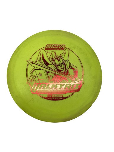 Used Innova VALKRIE Disc Golf Driver Yellow 11347-S000260539