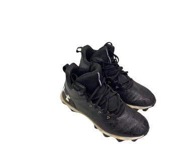 Used Under Armour Adult FB Cleats Black Senior 8 11347-S000260540