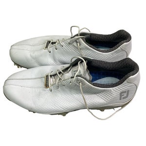 Used Foot Joy Mens Golf Shoes White Senior 9 11347-S000260528