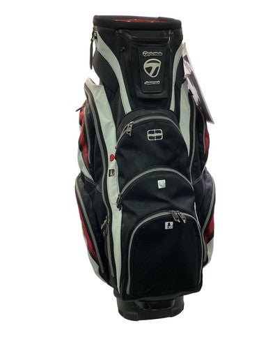 Used Taylormade 14 WAY CART BAG Mens Cart Bag Black 11347-S000260523