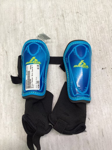 Used Brava Soccer Shin Guards Youth Royal Blue XXS 11347-S000260500