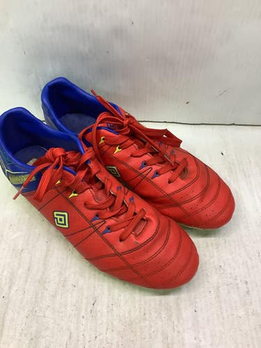 Used Umbro DREAM PAIRS Soccer Cleats Royal Blue And Red Senior 9.5 11347-S000260494