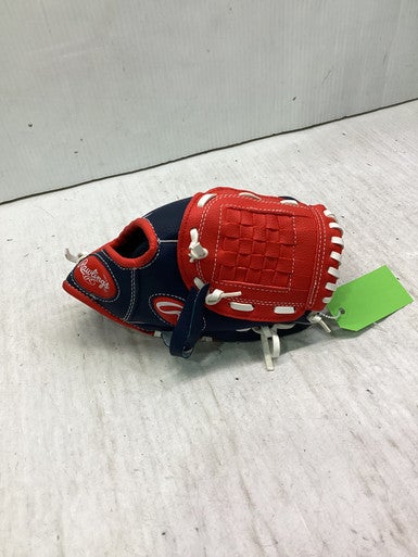 Used Rawlings PLAYERS SERIES BB/SB Glove RH Throw Navy Blue 9" 11347-S000260498