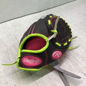 Used Rawlings PLAYERS SERIES BB/SB Glove RH Throw Grey 9" 11347-S000260495