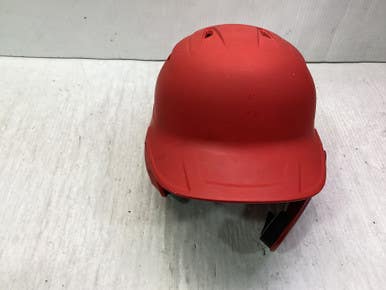 Used Rawlings 6 7/8-7 5/8 Batting Helmet No Mask Red MD 11347-S000260487