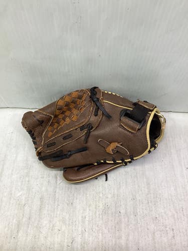 Used Mizuno POWER CLOSE BB/SB Glove LH Throw Brown 11 1/2" 11347-S000260486