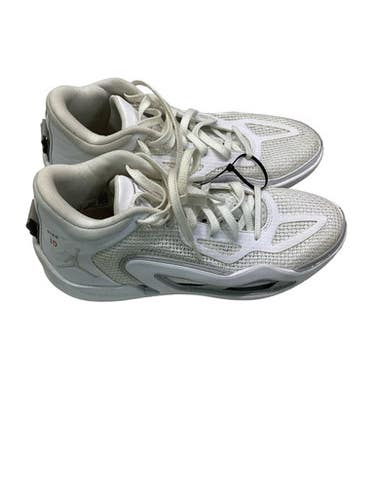 Used Jordan TATUM 1 PURE MONEY Basketball Shoes M White Senior 10 11347-S000260455