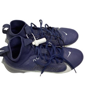 Used Nike VAPOR EDGE PRO 360 Adult FB Cleats Navy Blue Senior 10 11347-S000260451