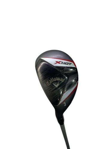 Used Callaway X HOT Mens Hybrid Club LH 3 Hybrid 11347-S000258840