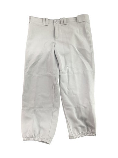 Used Mizuno ELASTIC BOTTOM SOFTBALL XL BB/SB Pant Womens Grey XL 11347-S000258755