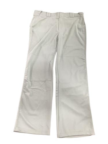 Used Russell GRAY STRAIGHT LEG OPEN BOTTOM BB/SB Pant Mens Grey XL 11347-S000258753