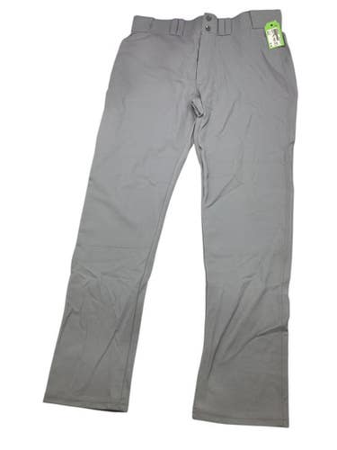 Used Russell GRAY TAPERED LEG 36X32 BB/SB Pant Mens Grey LG 11347-S000258748