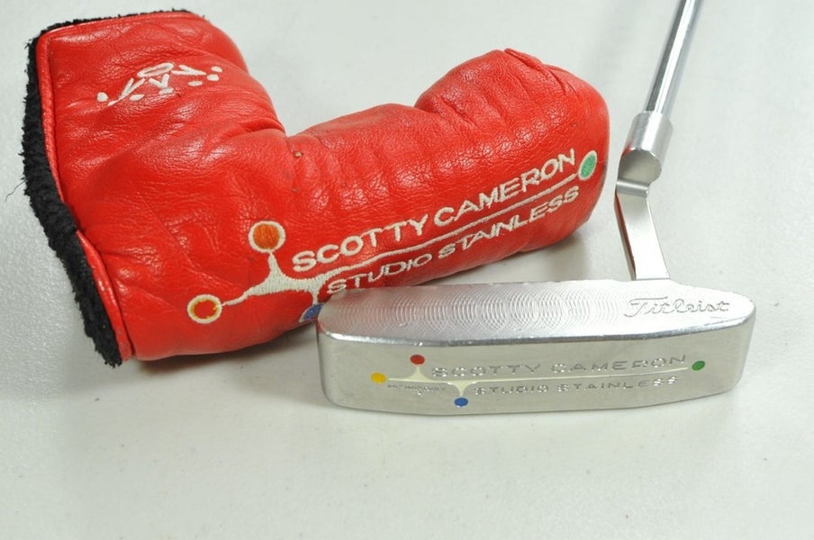 Titleist 2002 Scotty Cameron Studio Stainless Newport 2 35" Putter RH # 203634