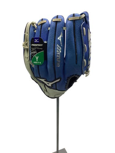 Used Mizuno POWER CLOSE 10.75 BB/SB Glove RH Throw Royal Blue 11 1/2" 11347-S000258736